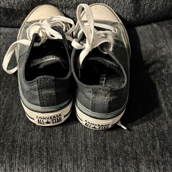 Classic Black Converse Canvas Sneakers - Picture 3 of 4